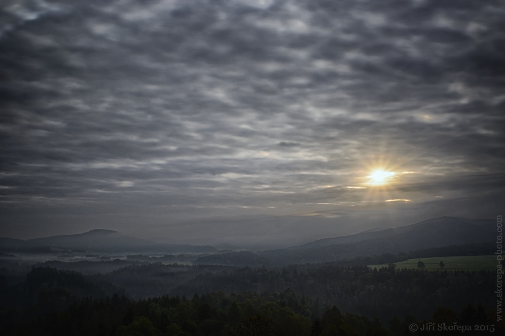 Denní hvězda. Křížový vrch, NP České Švýcarsko