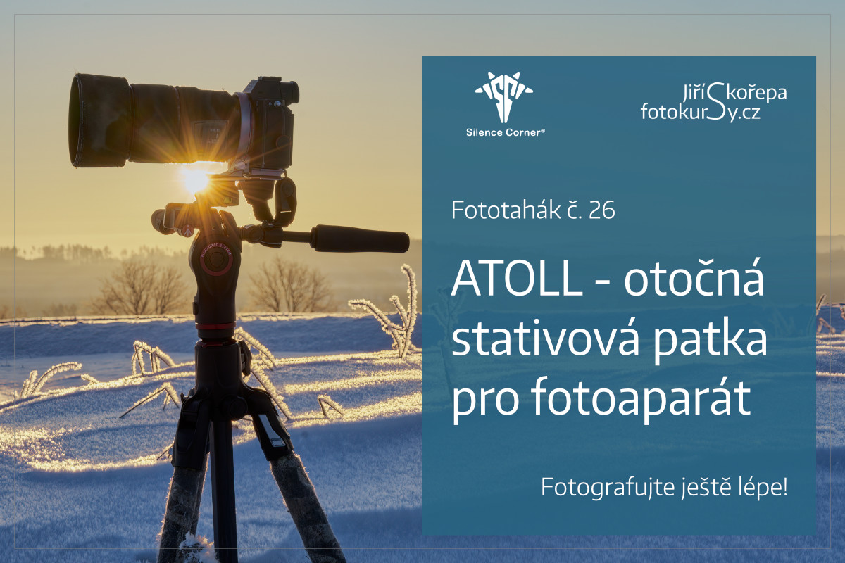 Náhled - Fototahák č. 26 – ATOLL - otočná stativová patka pro fotoaparát