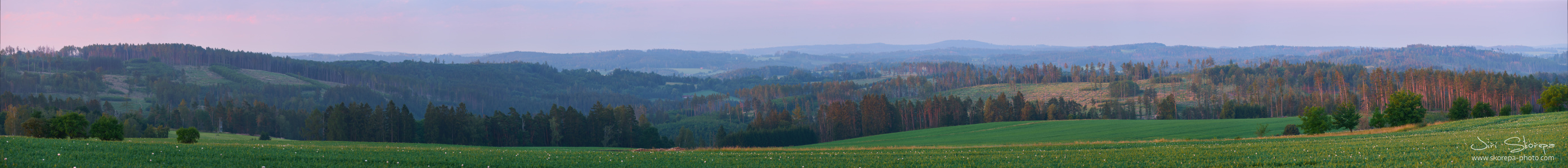 Údolí Želivky od Petrovic – Humpolecko