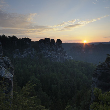 Bastei - Rathen, NP Saxon Switzerland...