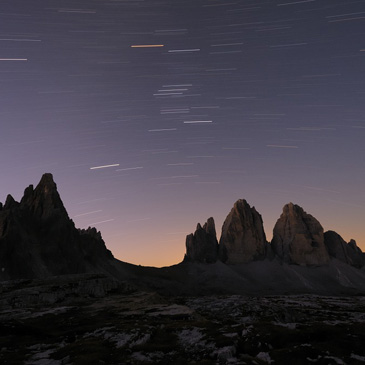 Monte Paterno a Tre Cime di Lavaredo...